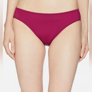 NEW Lauren Ralph Lauren Swim Bottoms Hipster Plum Purple Low Rise Size 14